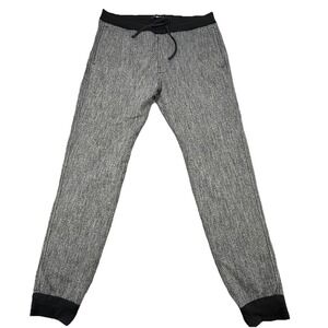 7 For All Mankind Men's Gray Tech Stretch-Waist‎ Jogger Chino Pants Size 36